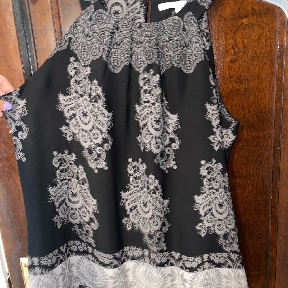 Formal Black Tank Top